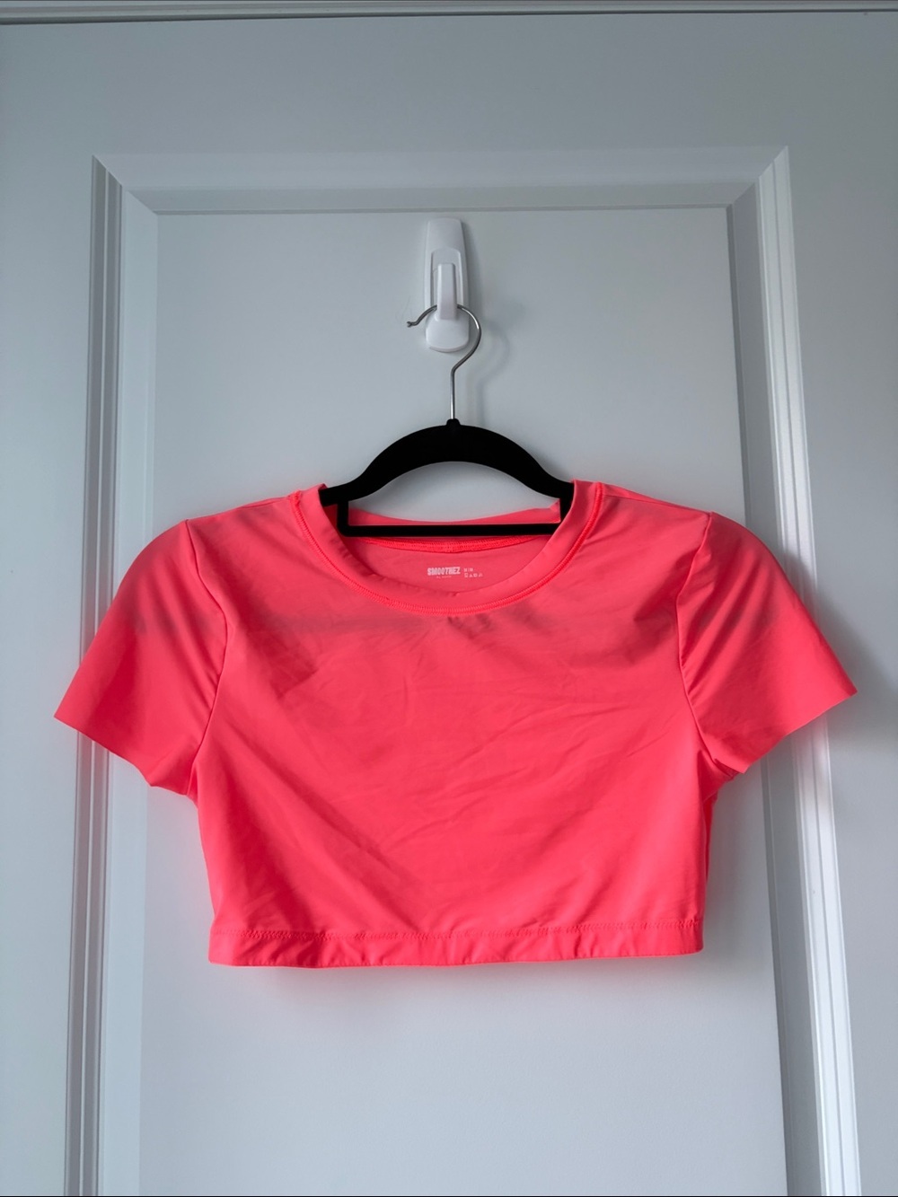 NWOT Aerie Smoothez Cropped Top- Coral